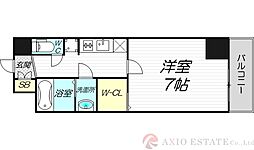 BRANSIESTA加島 1Kの間取図画像