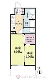 WORVE吹田江坂 2Kの間取図画像