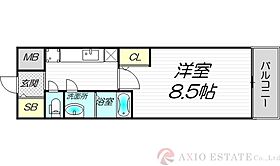 PHOENIX新大阪  ｜ 大阪府大阪市淀川区宮原1丁目17-3（賃貸マンション1K・6階・26.00㎡） その2