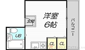 K・菅原ハイツ  ｜ 大阪府大阪市東淀川区菅原6丁目17-4（賃貸マンション1R・3階・16.40㎡） その2