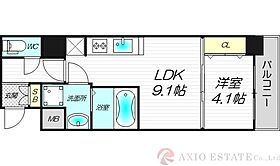 S-RESIDENCE江坂Eminence  ｜ 大阪府吹田市江坂町1丁目12-50（賃貸マンション1LDK・2階・34.30㎡） その2