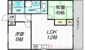 三番グリーンハイツ  ｜ 大阪府大阪市東淀川区豊新1丁目21-14（賃貸マンション2LDK・2階・52.00㎡） その2