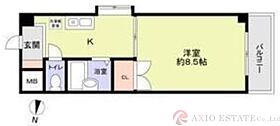 フローラルタワーI  ｜ 大阪府大阪市東淀川区豊新3丁目26-3（賃貸マンション1K・4階・25.00㎡） その2