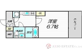 アドバンス新大阪ラシュレ  ｜ 大阪府大阪市淀川区東三国1丁目2-1（賃貸マンション1K・10階・22.98㎡） その2