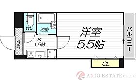 クオーレ十三東  ｜ 大阪府大阪市淀川区十三東1丁目14-16（賃貸マンション1K・5階・19.50㎡） その2