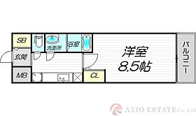 PHOENIX新大阪  ｜ 大阪府大阪市淀川区宮原1丁目17-3（賃貸マンション1K・13階・25.65㎡） その2