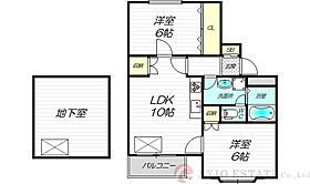 パティオ小松  ｜ 大阪府大阪市東淀川区小松4丁目9-2（賃貸マンション2LDK・2階・50.31㎡） その2