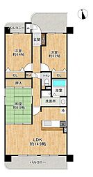 間取図画像 3LDK