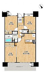 間取図画像 3LDK