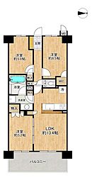 間取図画像 3LDK