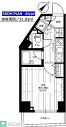 ステージファースト三軒茶屋2 1Kの間取図画像
