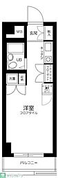 キャッスルマンション笹塚 1Kの間取図画像
