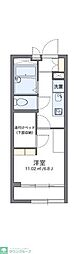 レオパレス参丁目 1Kの間取図画像