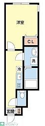 スパッツィオ南烏山 1Kの間取図画像