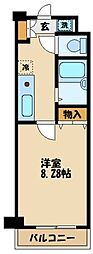 ドルフ喜多見N 1Kの間取図画像