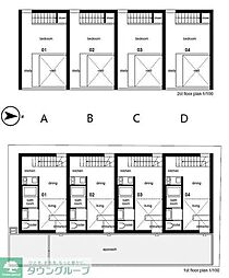 プリマベーラ 1LDKの間取図画像