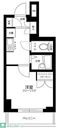 OLIO渋谷西原 1Kの間取図画像