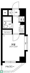 フェニックス笹塚壱番館 1Kの間取図画像