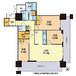 間取図画像 3SLDK