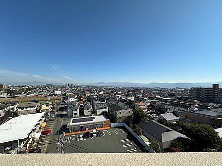 最上階東側からの眺望☆