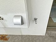 バルコニー水栓あり！隣にコンセントも完備！
