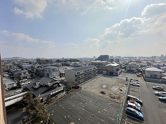6階からの眺望...