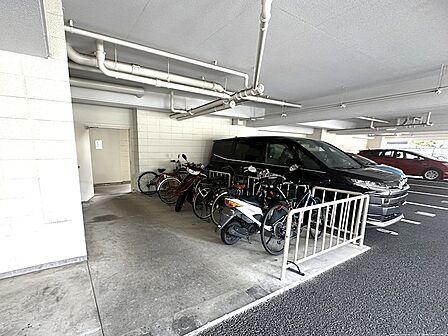 駐輪場!使用料:年額1,000円