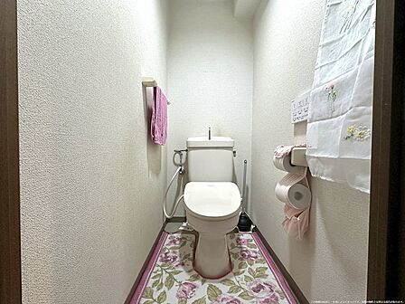 清潔感のあるトイレです!