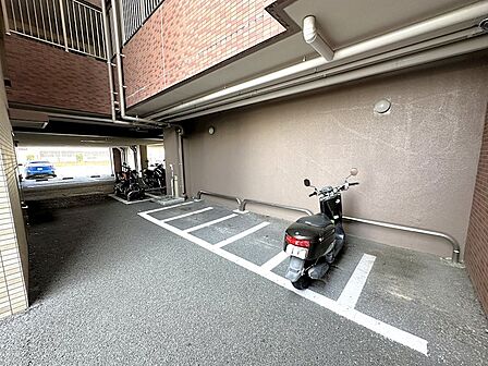バイク置き場☆使用料:月額250円/台