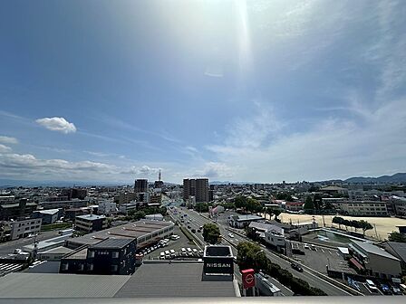 スカイテラスからの眺望!