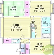 ラ・マルセル  ｜ 北海道札幌市北区新琴似十条7丁目3-27（賃貸アパート3LDK・2階・59.40㎡） その2