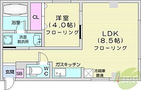 北海道札幌市東区北十二条東11丁目（賃貸マンション1LDK・3階・36.00㎡） その2