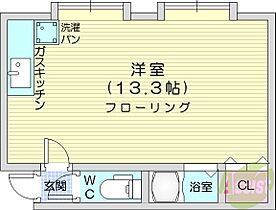 第3森住販マンション  ｜ 北海道札幌市北区北三十四条西4丁目（賃貸アパート1R・2階・26.10㎡） その2