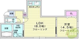 セントラルコーポ  ｜ 北海道札幌市中央区南九条西9丁目（賃貸アパート1LDK・2階・29.68㎡） その2