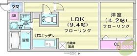 グラスマーレ南2条  ｜ 北海道札幌市中央区南二条西12丁目（賃貸マンション1LDK・3階・32.60㎡） その2