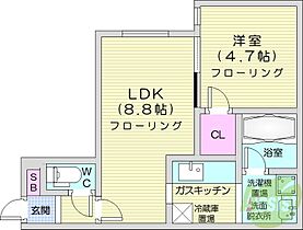 アムール大通東  ｜ 北海道札幌市中央区大通東3丁目15-1（賃貸マンション1LDK・5階・30.00㎡） その2