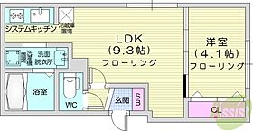 LaFelice北30条  ｜ 北海道札幌市北区北三十条西4丁目（賃貸マンション1LDK・4階・30.67㎡） その2