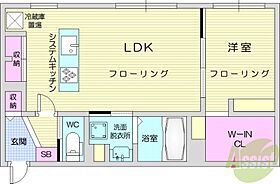 R-fino札幌桑園  ｜ 北海道札幌市中央区北八条西20丁目（賃貸マンション1LDK・3階・44.72㎡） その2