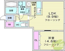 F・ASAHI　S7W17  ｜ 北海道札幌市中央区南七条西17丁目（賃貸マンション1LDK・2階・34.02㎡） その2