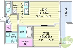 MODENA表参道  ｜ 北海道札幌市中央区北一条西19丁目（賃貸マンション1LDK・8階・36.48㎡） その2