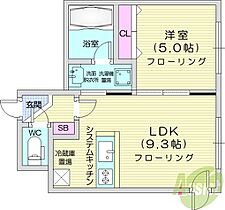 Speranza MARUYAMA  ｜ 北海道札幌市中央区南四条西25丁目（賃貸マンション1LDK・1階・31.84㎡） その2