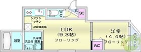 北海道札幌市北区北十六条西3丁目（賃貸マンション1LDK・3階・32.08㎡） その2