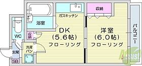 グランビュー中島公園  ｜ 北海道札幌市中央区南八条西1丁目5-2（賃貸マンション1DK・7階・28.43㎡） その2