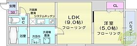 北海道札幌市北区北十九条西5丁目1-27（賃貸マンション1LDK・2階・33.25㎡） その2