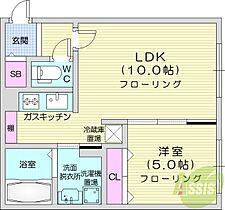 北海道札幌市東区北九条東14丁目（賃貸マンション1LDK・3階・35.10㎡） その2