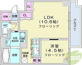 ラヴェーラ大通公園  ｜ 北海道札幌市中央区大通西14丁目3-30（賃貸マンション1LDK・2階・35.82㎡） その2