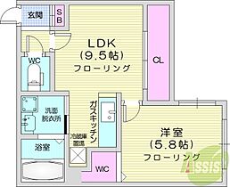 リヴィエール麻生  ｜ 北海道札幌市東区北三十九条東1丁目（賃貸マンション1LDK・4階・34.37㎡） その2