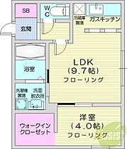 HillsSapporo3  ｜ 北海道札幌市中央区南六条西26丁目（賃貸マンション1LDK・2階・34.17㎡） その2