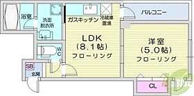 麻生ウェルN37  ｜ 北海道札幌市東区北三十七条東1丁目（賃貸マンション1LDK・2階・30.47㎡） その2