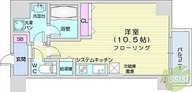 北海道札幌市北区北八条西4丁目（賃貸マンション1R・7階・30.80㎡） その2